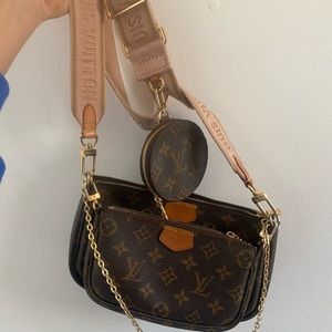 MULTI POCHETTE PINK CROSSBODY